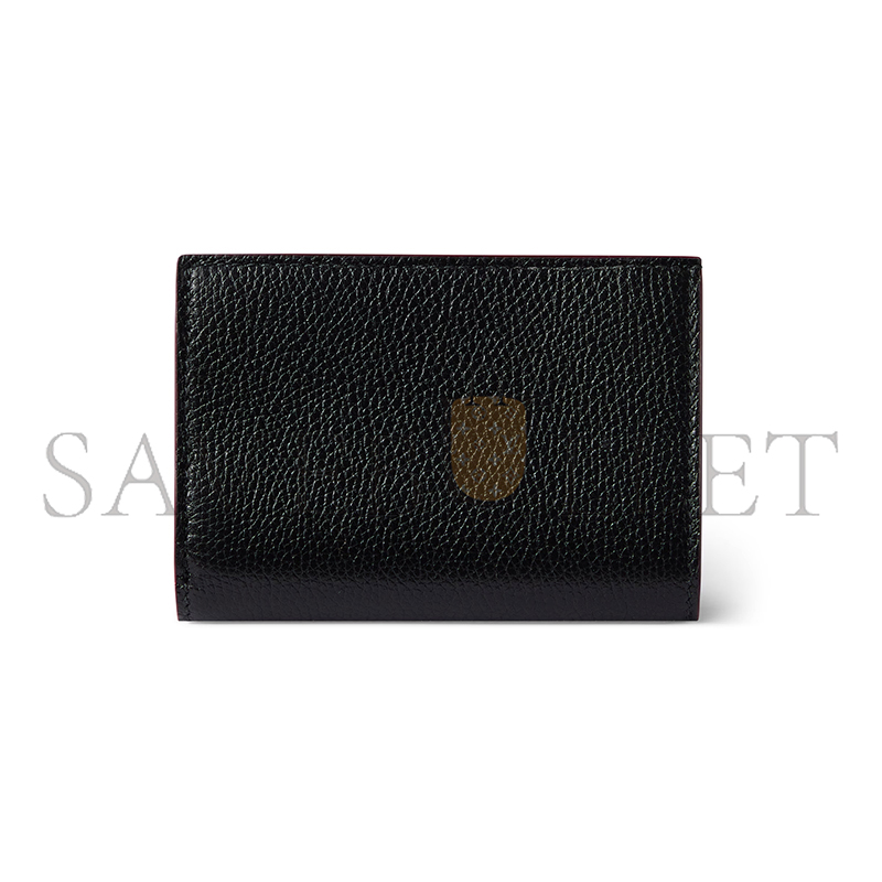 Gvc*1 bi-color gg marmont small wallet 772738 (11.5*8*3cm)